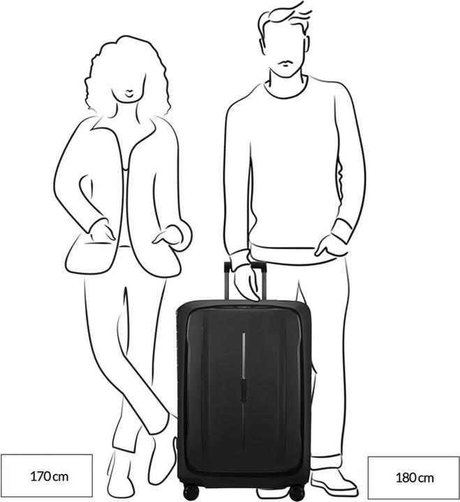 Produktbild Samsonite Essens Trolley mit 4 Rollen 75cm (111 l)