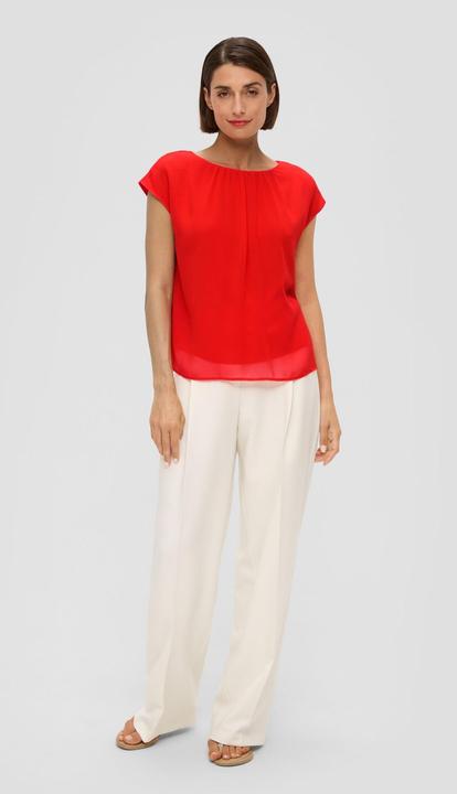 Immagine prodotto s.Oliver Bluse Chiffonbluse mit Raffung (48)