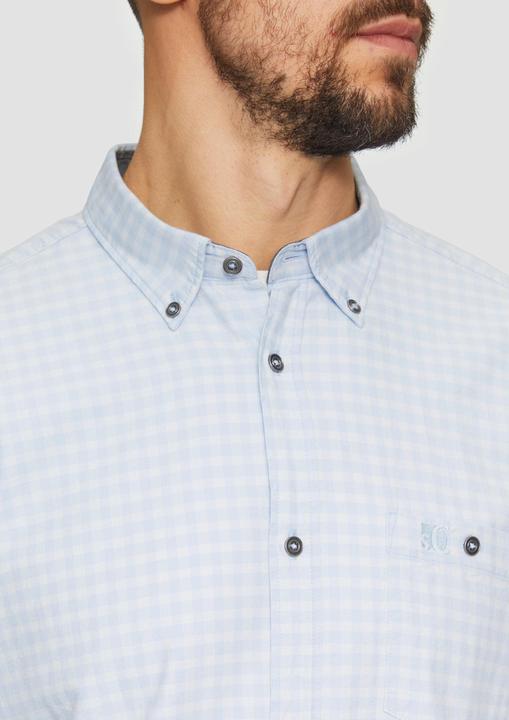 Immagine prodotto s.Oliver Hemd Regular Fit: Kariertes Hemd mit Button-Down-Kragen (XXL)