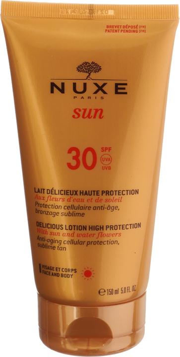 Actual product image Nuxe Sun (Suntan lotion, SPF 30, 150 ml, 180 g)