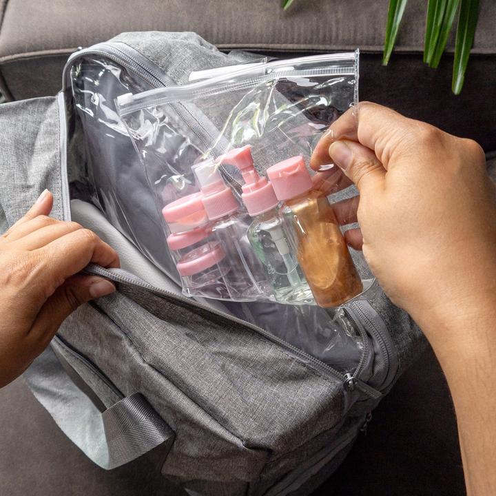 Produktbild Intirilife Wasserfeste Reisetasche in GRAU