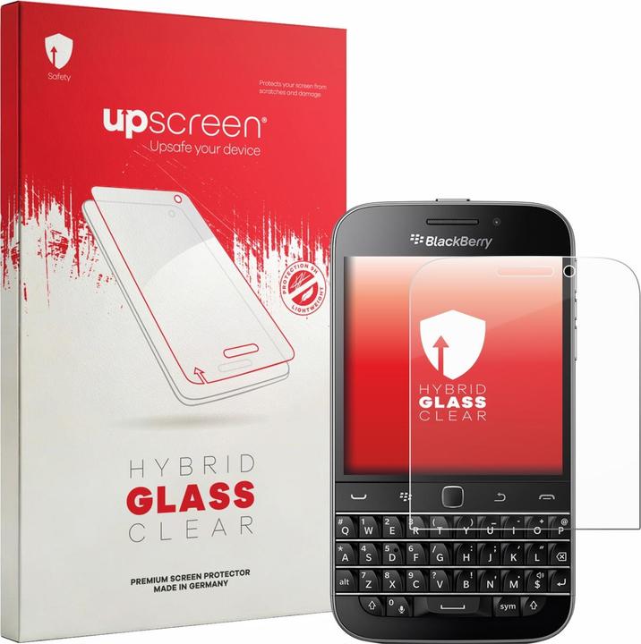 Produktbild upscreen Schutzglas für Blackberry Classic Q20 Schutzfolie Panzer Folie Glas Display Schutz klar (1 Stk., Blackberry Classic Q20)