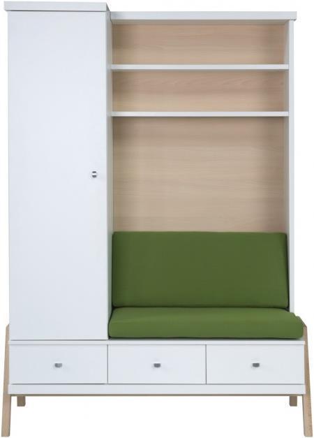Produktbild Schardt Kombination Holly Nature Schrank mit Wickelkommode (131.50 cm)