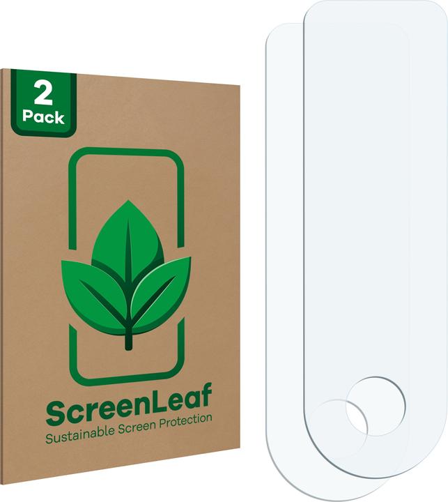 Actual product image ScreenLeaf Protective film sustainable screen protector screen protector film clear transparent