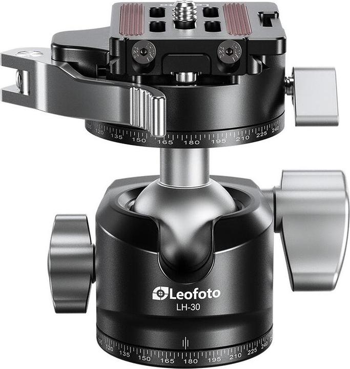 Actual product image Leofoto 30mm low profile ball head (with 52mm panning clamp) (Spherical head)