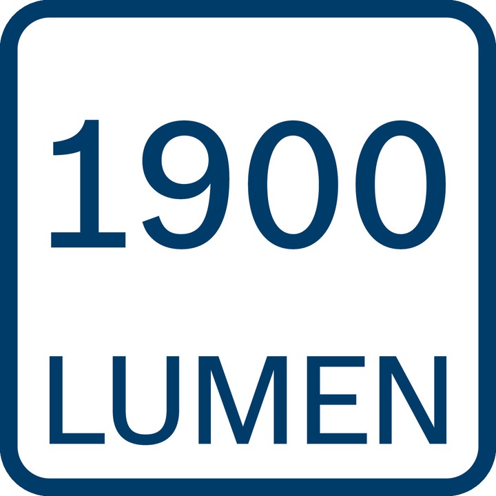 Productafbeelding Bosch Professional Acculamp GLI 18V-1900 (zonder batterijen zonder oplader) (1900 lm)