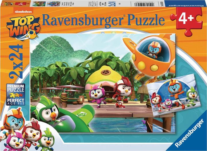 Produktbild Ravensburger 2 Puzzles - Top Wing (24 Teile)