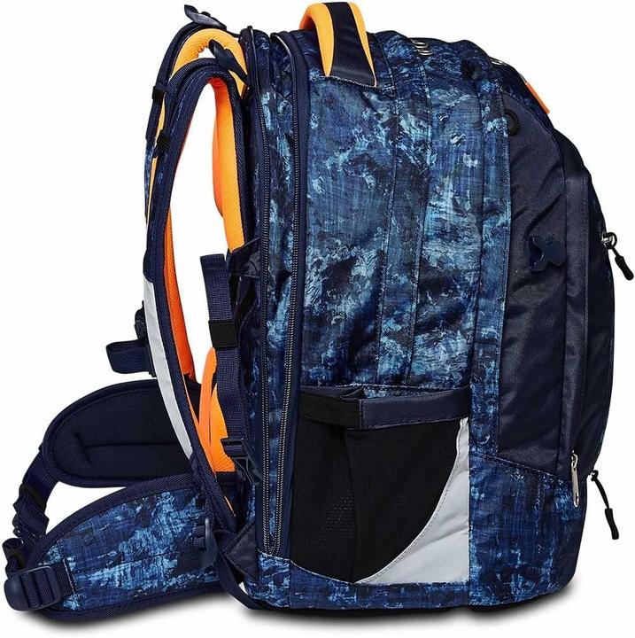 Actual product image Seven Ergonomic Adjustable Backpack with Multiple Compartments and Helmet Holder (32 l)