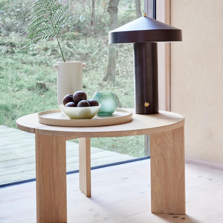 Actual product image OYOY Living Table Lamp Hatto Black (E26, E27)