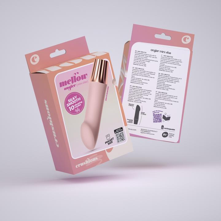 Produktbild Crushious Mellow Angler - Mini G-Spot Vibrator - Pink