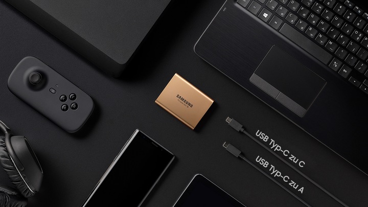 Produktbild Samsung Portable T5 (1000 GB)