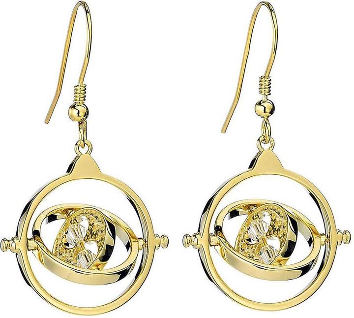 Actual product image Carat Shop Harry Potter boucles d'oreilles Drop Retourneur de Temps (plaqué or) (Gold plated)