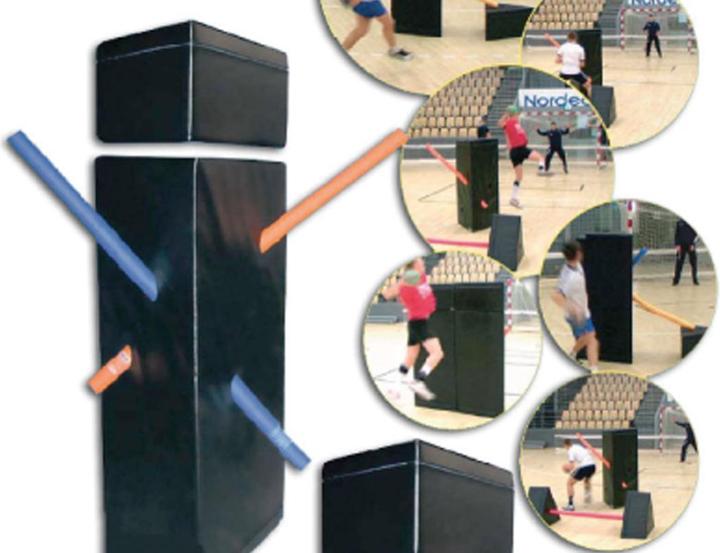 Actual product image Kübler Sport Handball opponent dummy attachment shooting training figure