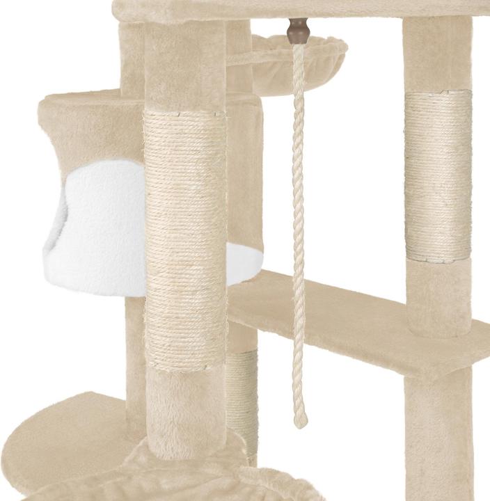 Image du produit tectake Duki (204 cm, Beige, Blanc)