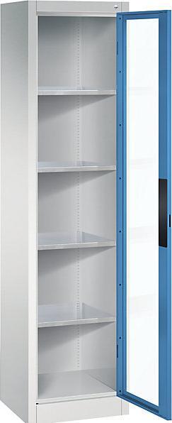 Light blue RAL 5012, Light grey RAL 7035, Silver