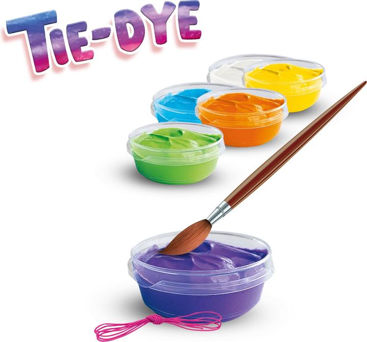 Productafbeelding Ses Tie-dye textielverf (Paars, Oranje, Geel, Blauw, Groen, Rood)