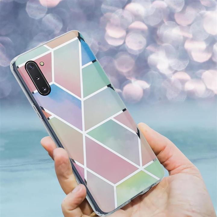Image du produit Cadorabo Couverture IMD TPU Marbre coloré (Samsung Galaxy Note 10)