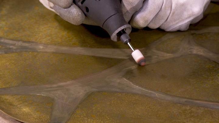 Produktbild Dremel Polierfilz Ø 9,5 mm (4 Stück)