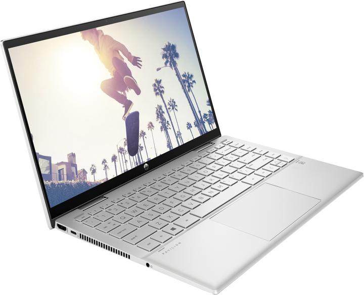 Produktbild HP Pavilion x360 (14", 256 GB, 8 GB, DE, Intel Pentium Gold 7505)