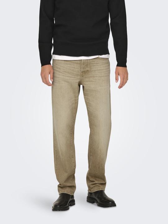 Immagine prodotto Only & Sons Onsedge Straight Beige 2140 Tai Dnm Noos (W28/L32)
