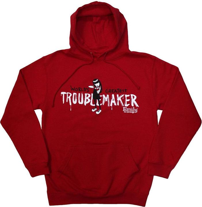 Immagine prodotto Universal Textiles Troublemaker Felpa con Cappuccio Adulto Unisex (S)