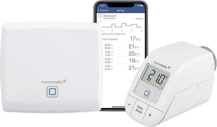 Produktbild Homematic IP Set: Access Point + Heizkörperthermostat - basic