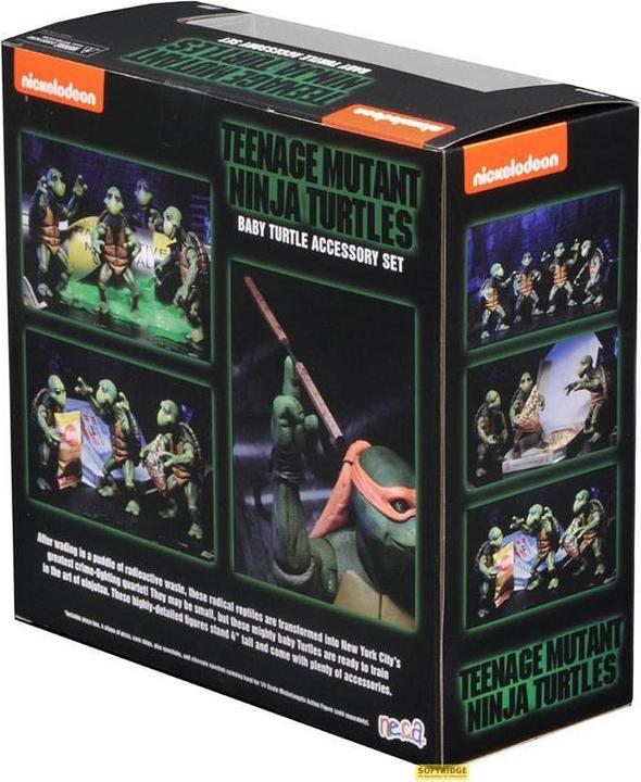 Image du produit Neca Teenage Mutant Ninja Turtles Action Figures 4er Pack 1/4 Baby Turtles 10 cm