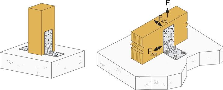 Produktbild Simpson Sst Holzverbinder (Winkelverbinder, 1 Stk.)
