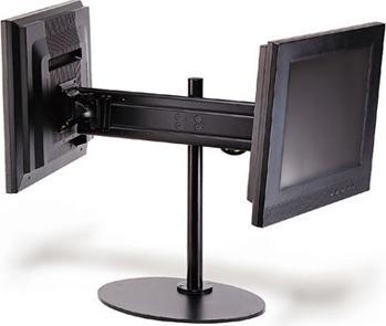 Produktbild Roline Multi LCD-Monitorarm mit Standfuss, für 2 Monitore (Boden)