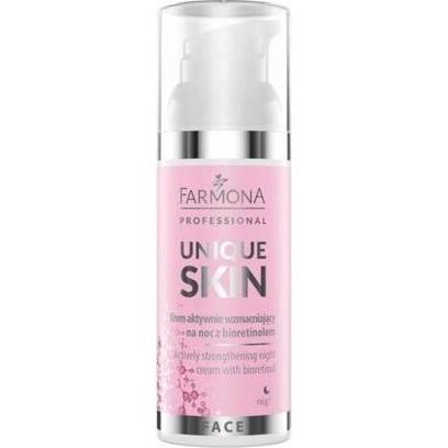 Farmona, Crema viso, PROFESSIONAL Unique Skin krem aktywnie wzmacniający na noc z bioretinolem 50ml (50 ml, Crema notte)