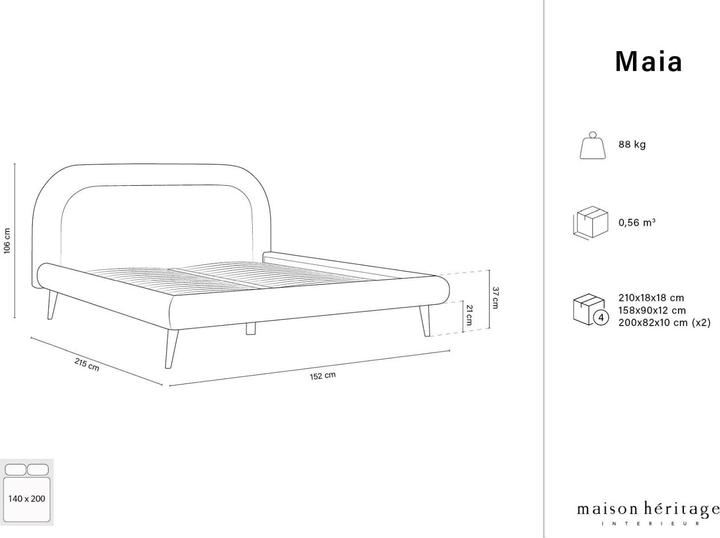 Actual product image Maison Heritage Maia (140 x 200)