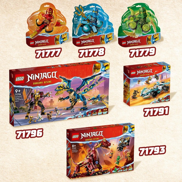 Produktbild LEGO Lloyds Drachenpower-Spinjitzu-Spin (71779, LEGO Ninjago)
