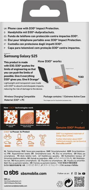 Actual product image SBS Backcover (Samsung Galaxy S25)