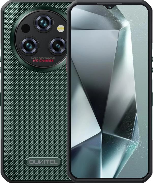 Image du produit Oukitel Smartphone WP35S 6/256 11000mAh DS. Vert (256 Go, Vert, 6.56")