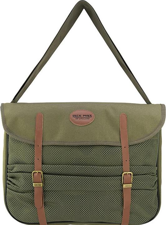 Actual product image Jack Pyke Camo Leather Game Bag