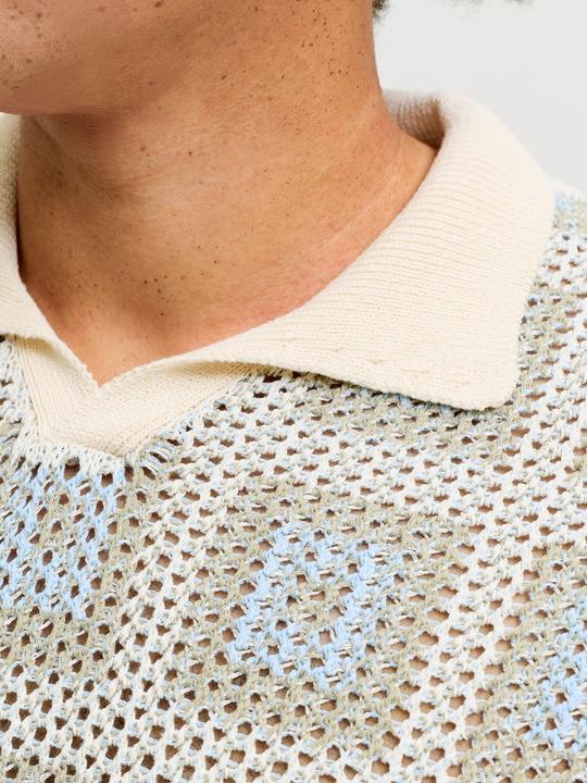 Produktbild Jack & Jones Joraiden Knit Split Neck Polo Styd Pls (3XL, XL)