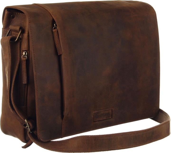Image du produit Greenland Nature Montenegro Messenger Cuir 40 cm Compartiment pour ordinateur portable