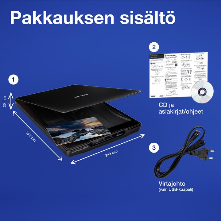 Productafbeelding Epson Flatbedscanner V39II (USB)