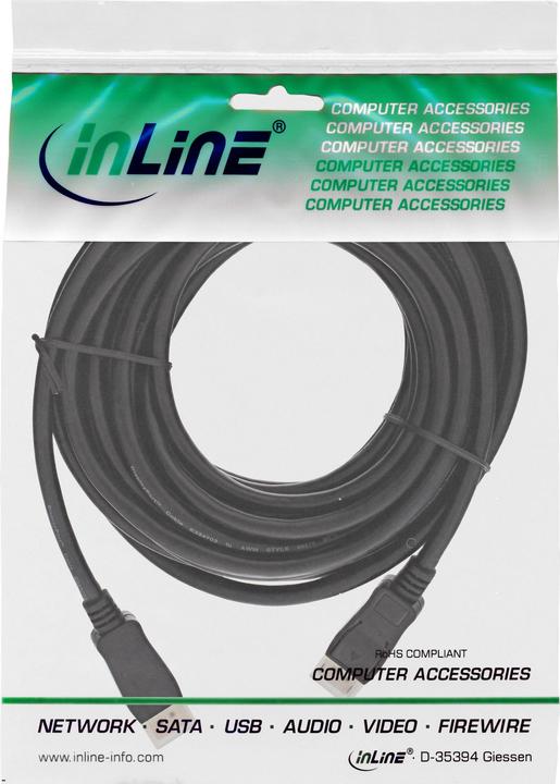 Produktbild InLine DisplayPort — DisplayPort (10 m, DisplayPort, 1.2)