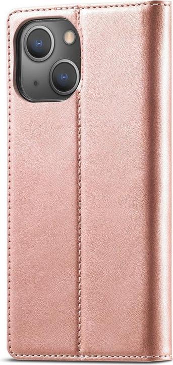 Actual product image Cover-Discount iPhone 13 mini - Stand Flip Case Cover pink (Apple iPhone 13 mini)