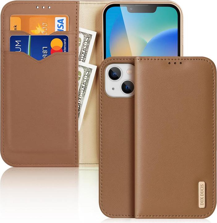Dux Ducis iPhone 14 Plus - HIVO Series Etui braun (Apple iPhone 14 Plus)