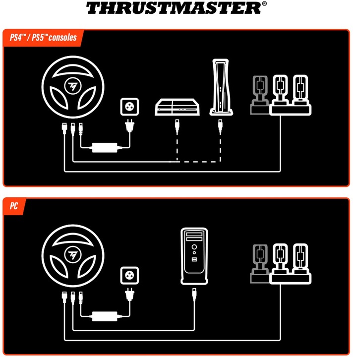 Actual product image Thrustmaster T598 (PS5, PC, PS4)