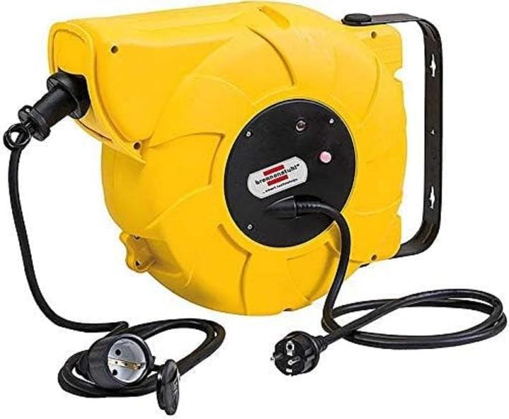 Brennenstuhl Automatic extension cable Automatic box IP44 16 + 2m (1241004300) (18 m, 1.50 mm²)