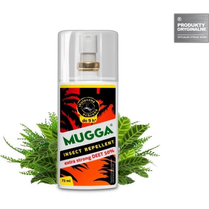Mugga, Insektenschutzmittel, Extra Strong 50% DEET (75 ml)