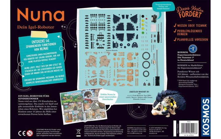 Actual product image Kosmos Nuna - Fascinating hedgehog