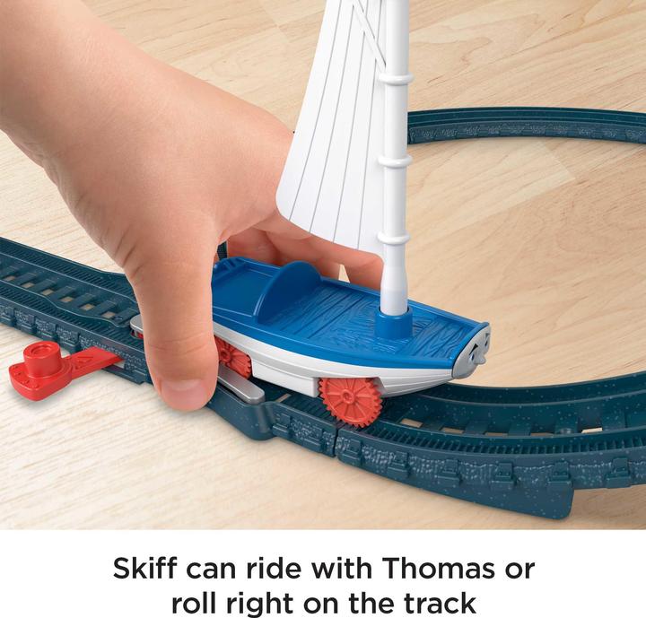 Productafbeelding Mattel Tomek i przyjaciele Most zwodzony Zestaw torów (Refresh) HGX65 (25 onderdelen)