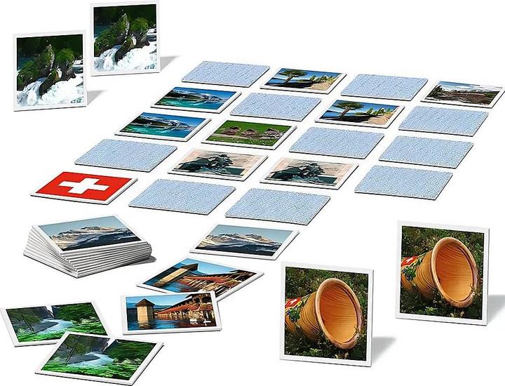 Image du produit Ravensburger Jeu de Memory Memory Switzerland (Allemand, Anglais, Français, Italien, 2 - 8 Joueur)
