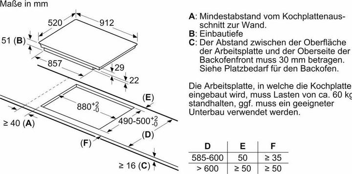 Produktbild Siemens EX975LXC1E (91.20 cm, Induktionskochfeld)