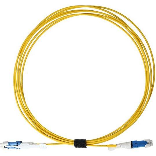 BlueOptics Duplex LWL Patchkabel CS-UPC/CS-UPC Singlemode 2 Meter (U/FTP, CAT8.1, 2 m), Netzwerkkabel