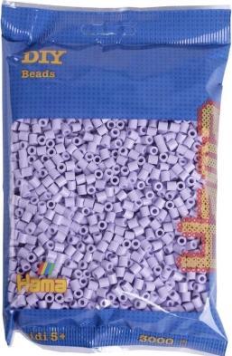 Produktbild Toymax Hama midi perler 3000stk lys lavendel